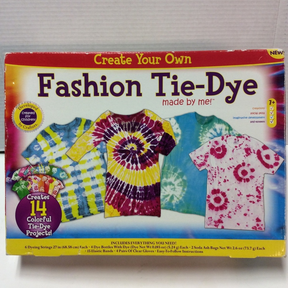 Horizon Group Fashion Tie-Dye Kit New in Box